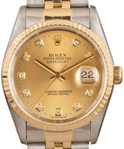 HandMade The Rolex 16233 Datejust with Diamonds