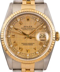 HandMade The Rolex Datejust 16233 Diamond Dial