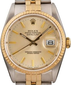 HandMade The Rolex Datejust 16233 Gold & Steel