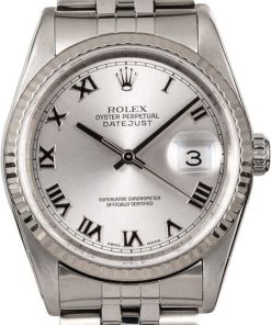 HandMade The Rolex Datejust 16234 Rhodium Roman