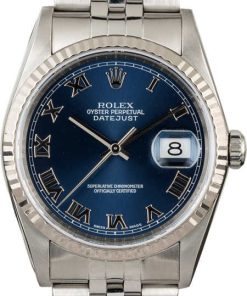 HandMade The Rolex Datejust 16234 Blue Roman Dial