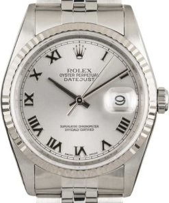 HandMade The Rolex Datejust 16234 Rhodium Roman Dial