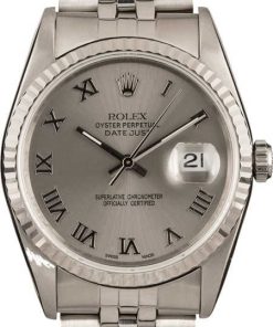 HandMade The Rolex Datejust 16234 Rhodium Dial