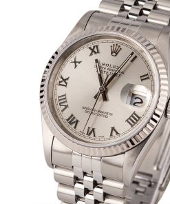 Alternative view of HandMade The Rolex Datejust 16234 Rhodium Roman