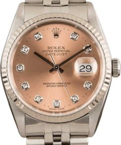 HandMade The Datejust Rolex 16234 Steel Jubilee Diamonds