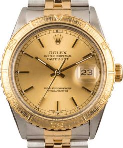 HandMade The Rolex Thunderbird Datejust 16253 Champagne Dial
