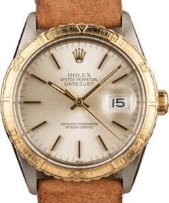 HandMade The Rolex Thunderbird DateJust 16253 Leather Band