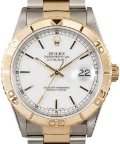 HandMade The Rolex Datejust Turn-O-Graph 16263 White Dial