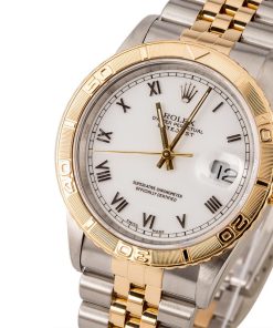 Alternative view of HandMade The Rolex Datejust Turn-O-Graph 16263 Two Tone Jubilee