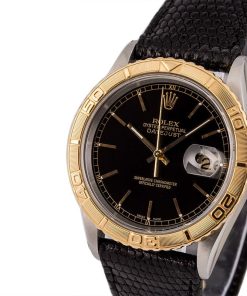 Alternative view of HandMade The Rolex Datejust 16263 Thunderbird Bezel