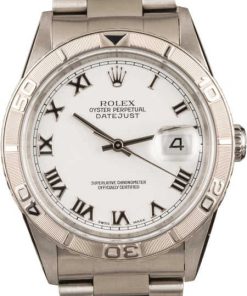 HandMade The Rolex Steel Datejust 16264 White Thunderbird