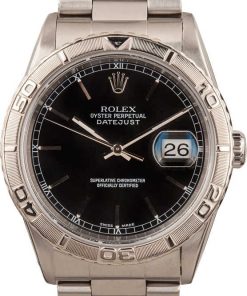 HandMade The Rolex Datejust 16264 'Turn-O-Graph' Black Dial