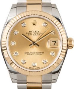 HandMade The Mid-Size Rolex Datejust 178273 Diamond