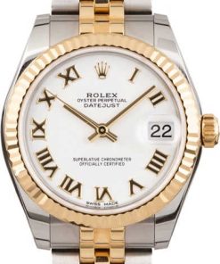 HandMade The Rolex Datejust 178273 White Roman Dial