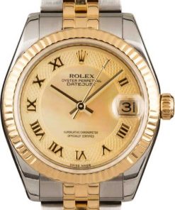 HandMade The Rolex Datejust 178273 Champagne MOP