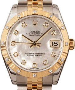 HandMade The Ladies Mid-size Datejust 178313 Diamond