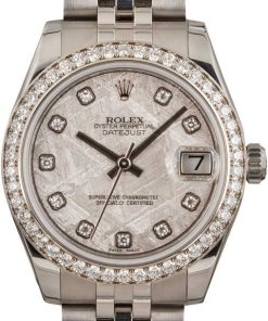 HandMade The Rolex Datejust 178384 Meteorite Diamond Dial