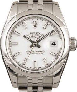 HandMade The Rolex Lady Datejust 179160 White Dial