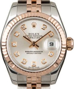 HandMade The Rolex Datejust 179171 Silver Diamond Dial