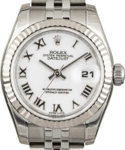 HandMade The Unworn Rolex Datejust 179174 White Roman Dial
