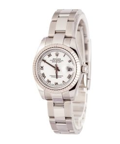 Alternative view of HandMade The Rolex Datejust 179174 White Roman