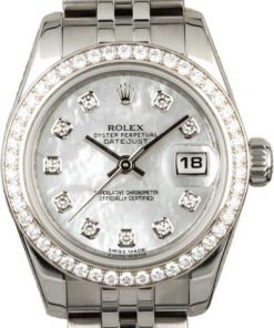 HandMade The Rolex Lady Datejust 179384 with Diamonds