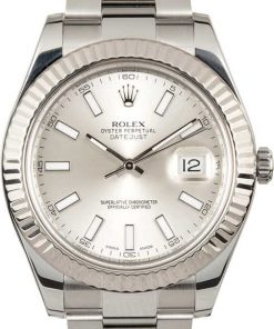 HandMade The Rolex Datejust 2 Silver Dial 116334