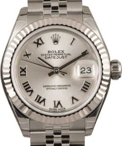 HandMade The Unworn Rolex Datejust 279174 Silver Roman Dial