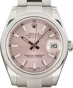 HandMade The Rolex Datejust 31 178240 Pink Dial