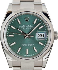 HandMade The Rolex Datejust Ref 126200 Green Dial