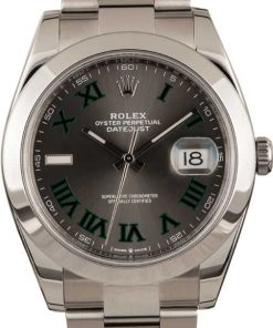 HandMade The Rolex Datejust 41 Ref 126300 Rhodium Roman Dial