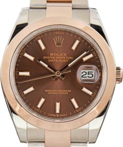 HandMade The Rolex Datejust 41 Ref 126301 Chocolate Dial