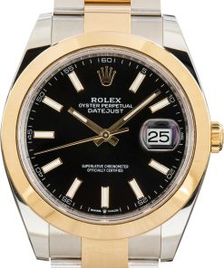 HandMade The Rolex Datejust 41 126303 Black Dial