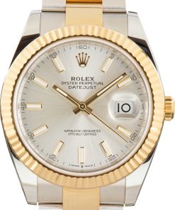 HandMade The Rolex Datejust 41 Ref 126333 Silver Dial