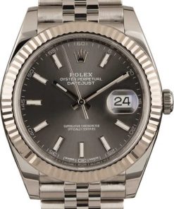 HandMade The Rolex Datejust II Ref 126334 Slate Dial Jubilee Bracelet
