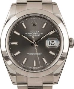 HandMade The Rolex Datejust 41 Ref 126300 Rhodium Index Dial T