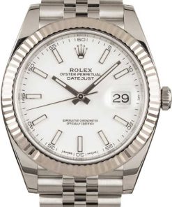 HandMade The Rolex Datejust 41 Ref 126334 White Dial