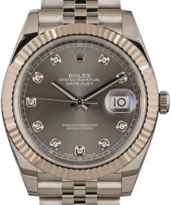 HandMade The Rolex Datejust 41 Rhodium Dial 126334