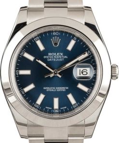HandMade The Rolex Datejust 41mm 116300 Blue Dial