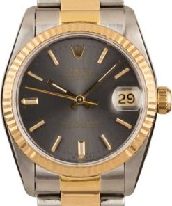 HandMade The Rolex Datejust 68243 Blue Diamond Dial T