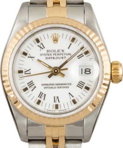 HandMade The Rolex Datejust 69173 White Roman Doorstop Dial