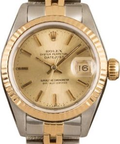 HandMade The Rolex Ladies Datejust 69173 Champagne