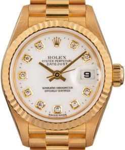 HandMade The Rolex Ladies President 69178 Diamond Dial