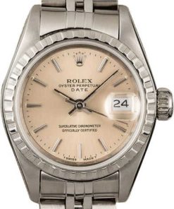 HandMade The Rolex Lady Date 69240 Steel Jubilee Band