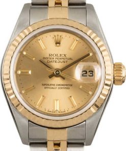 HandMade The Rolex Datejust 79173 Champagne Index Dial