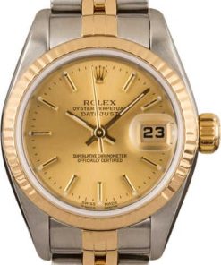 HandMade The Rolex Datejust 79173 Ladies Champagne Dial T