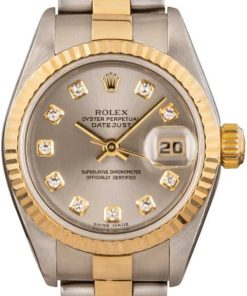 HandMade The Rolex Datejust 79173 Slate Diamond Dial