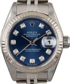 HandMade The Rolex Datejust 79174 Blue Diamond Dial