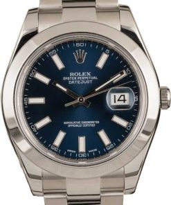 HandMade The Rolex Datejust 116300 Blue Luminous Index Dial