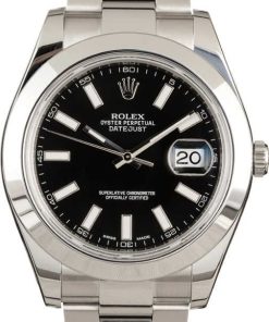 HandMade The Rolex Datejust 116300 Black Dial
